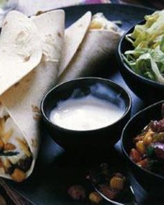 Мексиканские бурритос с фасолью