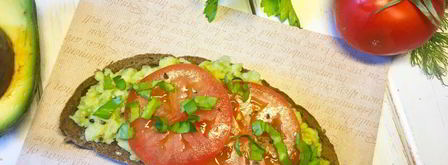 бутерброд с авокадо. Шаг 5