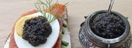 бутерброд с черной икрой. Шаг 5