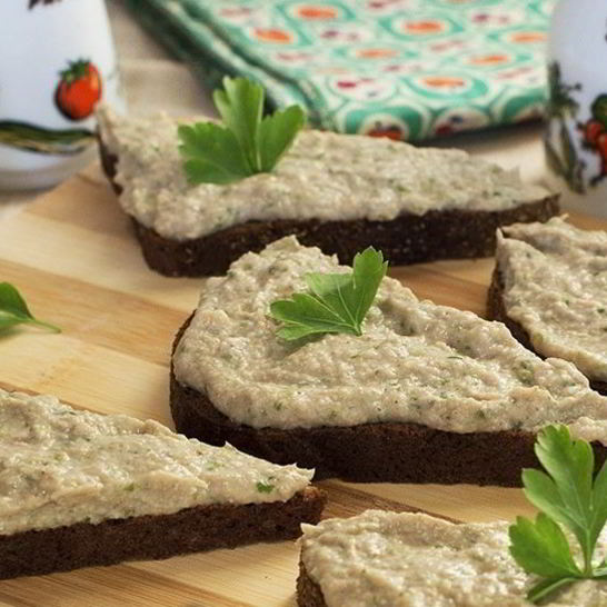 Рецепт бутерброда с паштетом