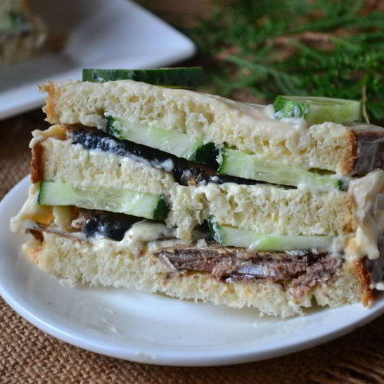 Рецепт бутербродного торта