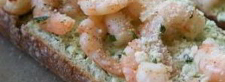 бутерброды с креветками и сыром. Шаг 8