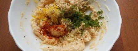 бутерброды с пастой из икры трески. Шаг 4