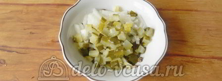 бутерброды с шампиньонами и сыром. Шаг 4