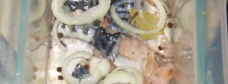 бутерброды со скумбрией быстрого домашнего посола. Шаг 5