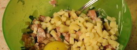 горячие бутерброды к завтраку. Шаг 3