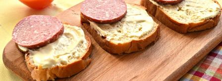 горячие бутерброды с кальмарами. Шаг 3