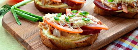 горячие бутерброды с кальмарами. Шаг 7