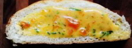 горячие бутерброды с курицей и абрикосовым соусом. Шаг 10