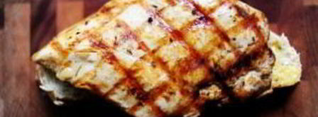 горячие бутерброды с курицей и абрикосовым соусом. Шаг 11