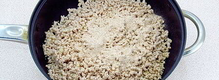 горячие закусочные бутерброды с фаршем. Шаг 5