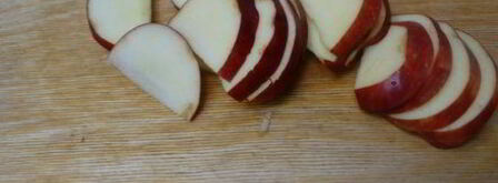 горячий бутерброд яблочное утро. Шаг 3