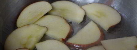 горячий бутерброд яблочное утро. Шаг 4