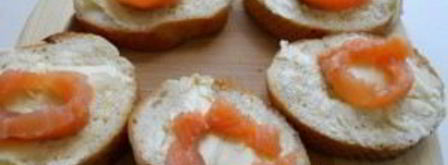 маленькие бутерброды с семгой. Шаг 4