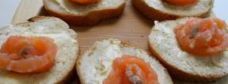 маленькие бутерброды с семгой. Шаг 5