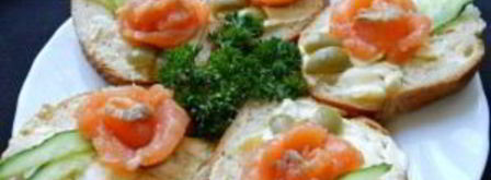 маленькие бутерброды с семгой. Шаг 6