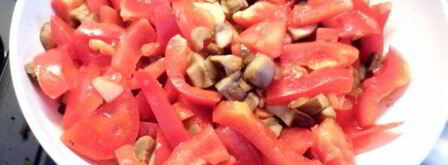 сухарики бутербродные с грибной икрой. Шаг 3