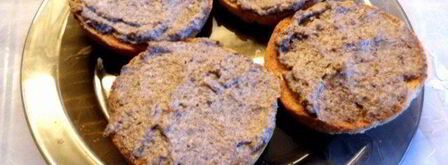 сухарики бутербродные с грибной икрой. Шаг 8