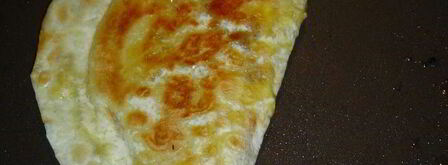 чебуреки из лаваша с тыквой. Шаг 5