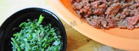 чебуреки из заварного теста с добавлением водки. Шаг 5