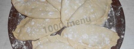 чебуреки хрустящие без усилий. Шаг 15