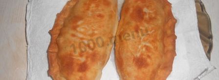 чебуреки хрустящие без усилий. Шаг 17