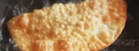 чебуреки постные с грибами и гречкой. Шаг 8