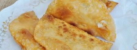 чебуреки с филе индейки. Шаг 18