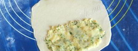 чебуреки с картошкой. Шаг 6