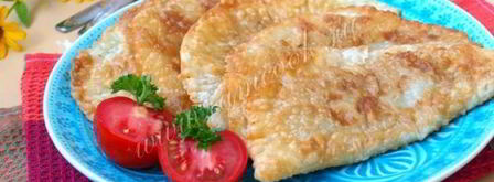 чебуреки с картошкой. Шаг 11