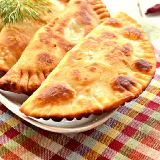 Рецепт чебуреков с куриным фаршем