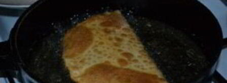 чебуреки с сочной начинкой. Шаг 6