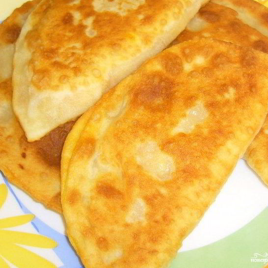 Рецепт чебуреков с тыквой