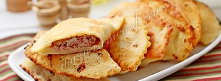 домашние чебуреки на кефире. Шаг 14