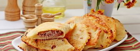 домашние чебуреки на кефире. Шаг 15