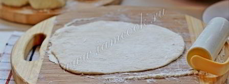 домашние чебуреки на кефире. Шаг 10