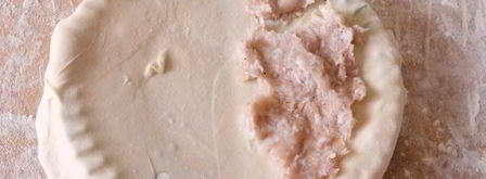 домашние чебуреки с мясом. Шаг 10