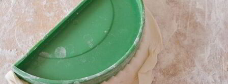 домашние чебуреки с мясом. Шаг 11