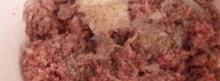 фарш на чебуреки, сочный и вкусный. Шаг 4