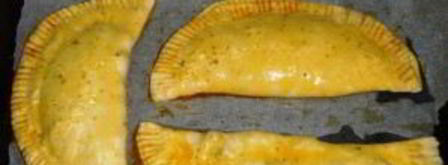 печеные чебуреки в духовке. Шаг 4