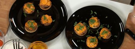 чизбургер из грибов. Шаг 5