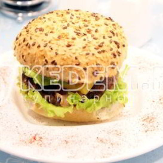 Рецепт чизбургера с беконом