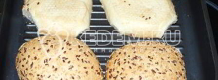 чизбургер с беконом. Шаг 8