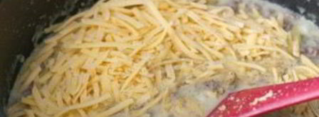 чизбургер-суп с фаршем. Шаг 6