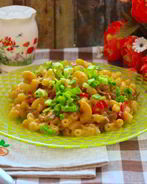 Макароны Чизбургер