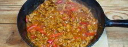 макароны чизбургер. Шаг 7