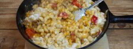 макароны чизбургер. Шаг 10