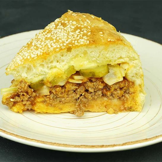 Рецепт пирога-чизбургера