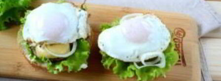 завтрак в чизбургере. Шаг 6