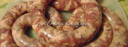 домашняя колбаса с паприкой. Шаг 7